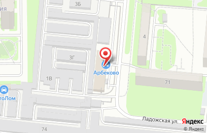 Пензенский технический центр безопасности дорожного движения на карте