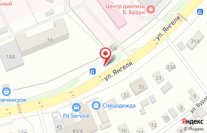 Киоск по продаже печатной продукции в Центральном районе на карте
