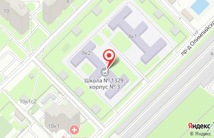 Школа шахмат на карте