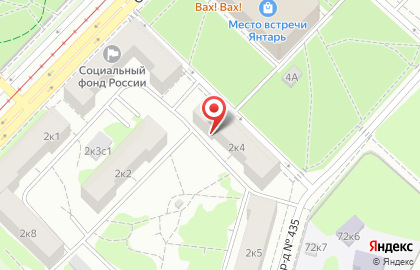 Московский городской Комитет КПРФ на Открытом шоссе на карте