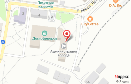 Окружной совет депутатов муниципального образования Балтийский городский округ на карте