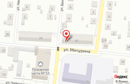 Аптека Ева на улице Мичурина на карте