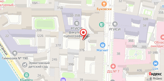 Детейлинг-центр Полимер на Моховой улице на карте