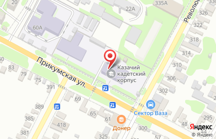 Казачий кадетский корпус на карте