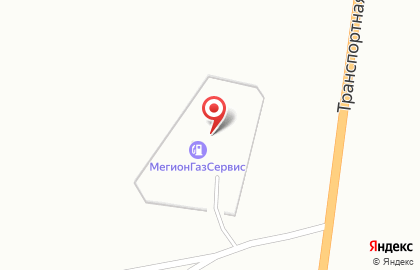 Мегионгазсервис в Ханты-Мансийске на карте