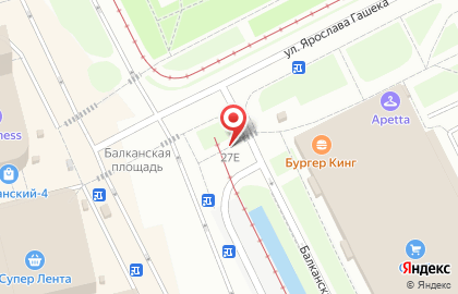 Микрофинансовая компания Деньги Гарант на Малой Балканской улице на карте