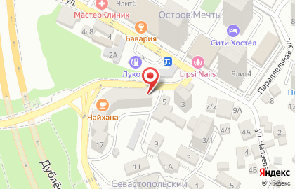 Косметическая компания Faberlic на Севастопольской улице на карте