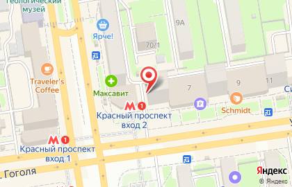 Магазин для взрослых КАЗАНОВА секс-шоп в Центральном районе на карте