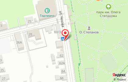 Продовольственный магазин Ассорти в переулке Чехова на карте