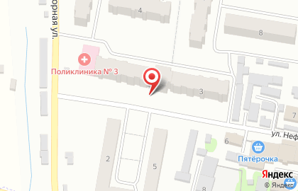 Фабрика надежных дверей Витязь на улице Нефтяников на карте