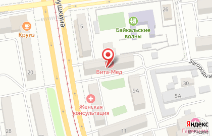 Казанова на улице Бабушкина на карте