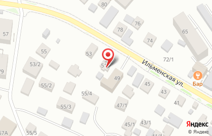 Панацея на Ильменской улице на карте