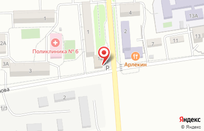 Торговый центр Юг в Южно-Сахалинске на карте