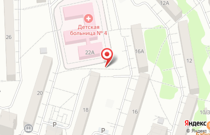 Продовольственный магазин Сибиряк в Октябрьском районе на карте