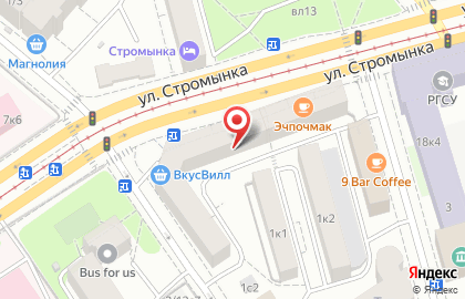 Ремонтная мастерская, ИП Клад А.А. на улице Стромынка на карте