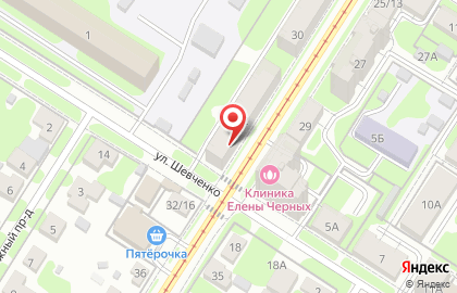 Парикмахерская Катрин в Центральном районе на карте