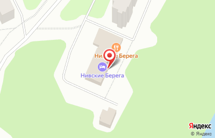 Гостиница Нивские берега на карте