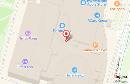 Книжно-канцелярский магазин Буквоед на Приморском проспекте на карте