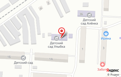 Детский сад Улыбка на улице Ленина на карте