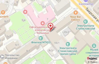Московский Театр Юного Зрителя (мтюз) на карте