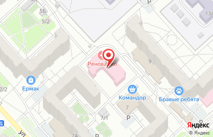 Ренесанс в Советском районе на карте