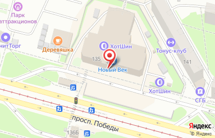 Салон связи МегаФон на проспекте Победы на карте