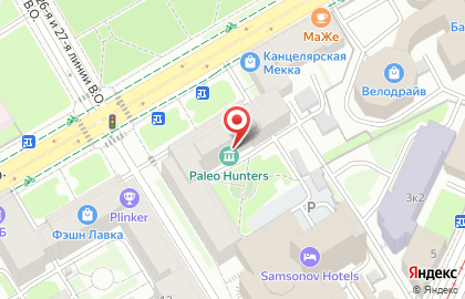 Международная академия наук экологии, безопасности человека и природы на карте