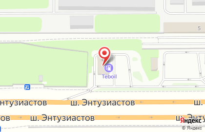Макдоналдс на Шоссе Энтузиастов на карте