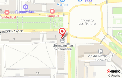 Медицинская лаборатория Гемотест на улице Ленина на карте