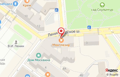 Поиск-п на Ленинградском шоссе на карте
