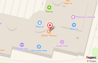 Фитнес-клуб Palestra на Ленинградском проспекте на карте