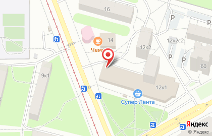 Магазин цветов в Москве на карте