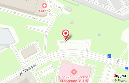 Белые ночи на улице Шаврова на карте