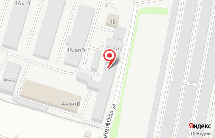 Производственно-торговая компания на Зеленхозовской улице на карте