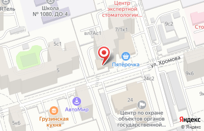 Автосервис Дмитрия Сергеева на Преображенской площади на карте