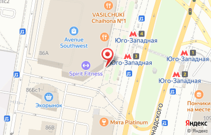 Кафе Шоколадница в Москве на карте