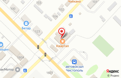 Банк АК Барс в Казани на карте