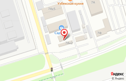 Садовод на Автозаводской улице на карте