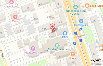 Магазин Милый дом в Оренбурге на карте