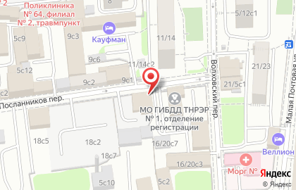 Изготовление заборов в Москве - ЗаборСтрой на карте