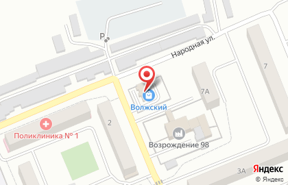 Студия по оформлению бровей и ногтевого сервиса на Народной улице на карте