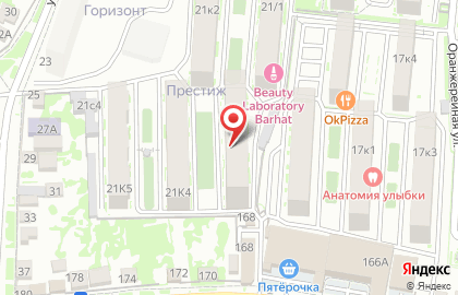 Искандер в Пятигорске на карте