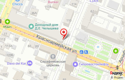 Центр коррекции зрения Октопус на Красноармейской улице на карте