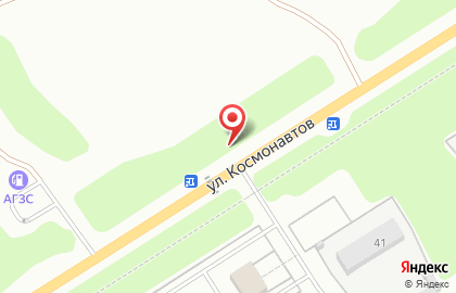 АГЗС Газпром в Новомосковске на карте