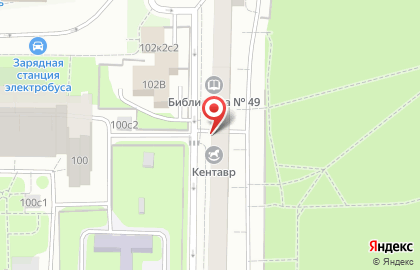 Спортивно-досуговый центр Кентавр в Бибирево на карте