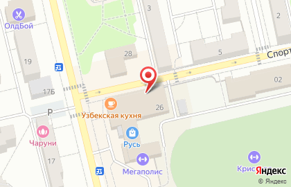 Компания Агат на Спортивной улице на карте