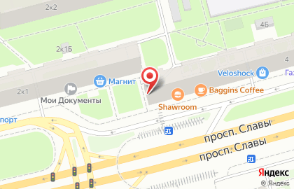 Салон Сандра в Фрунзенском районе на карте