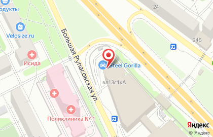 Автосервис Pitstop на Олимпийском проспекте на карте