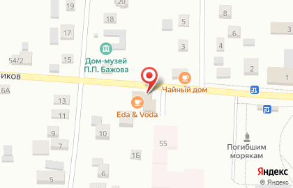 1C на улице Большевиков на карте