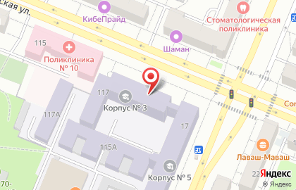 Кузбасский государственный технический университет им. Т.Ф. Горбачева в Кемерово на карте